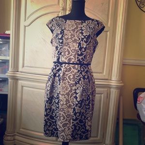 Maggie London Snake Pattern dress
